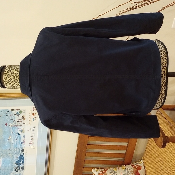 Liz Claiborne Ladies Double Breasted Jacket Size:6 Color:Navy - Picture 4 of 12